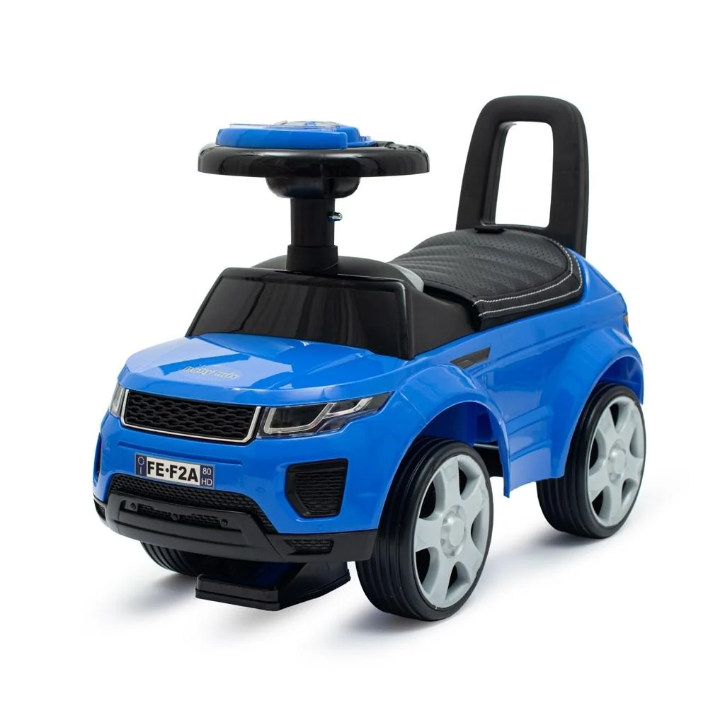 Detské odrážadlo SUV Baby Mix Prime modré v koži , 20C57175