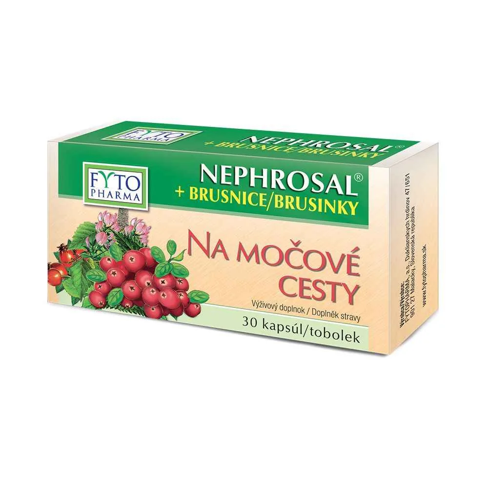 FYTO NEPHROSAL + BRUSNICE na močové cesty