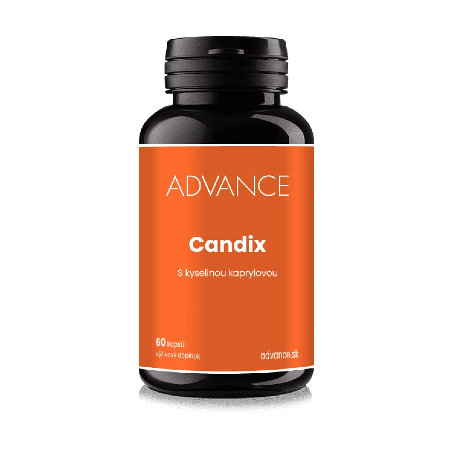 ADVANCE Candix s kyselinou kaprylovou 1×60 cps, výživový doplnok