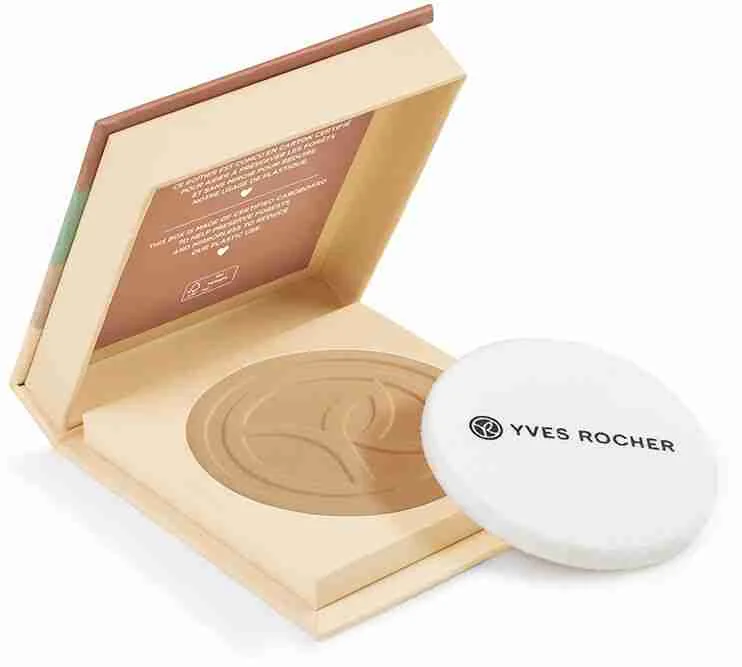 Yves Rocher Zmatňujúci púder pre dokonalú pleť Beige 200 COULEURS NATURE 1×10 g, zmatňujúci púder