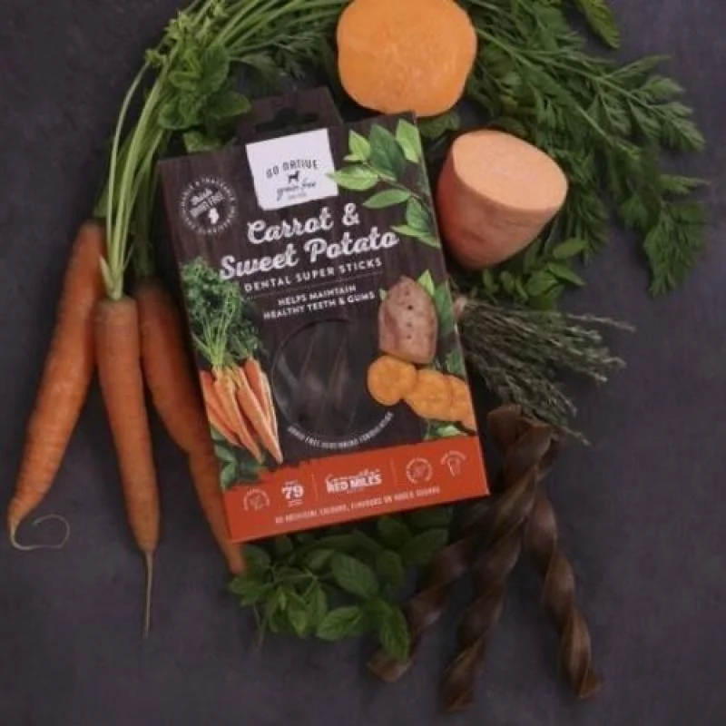 GO NATIVE Super Dental Carrot and Sweet Potato 150g 