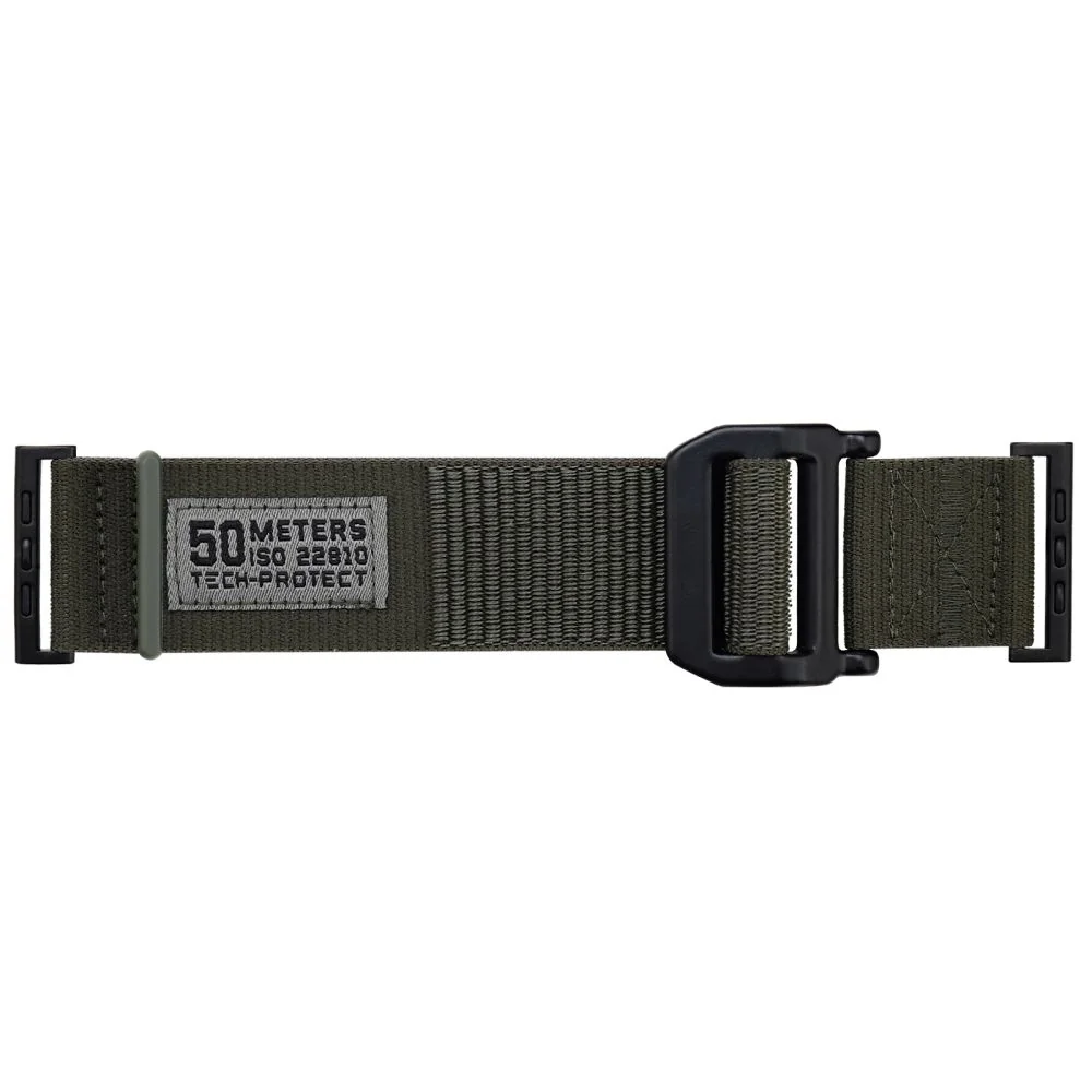 Tech-Protect Scout remienok na Apple Watch 42/44/45/49mm Military green