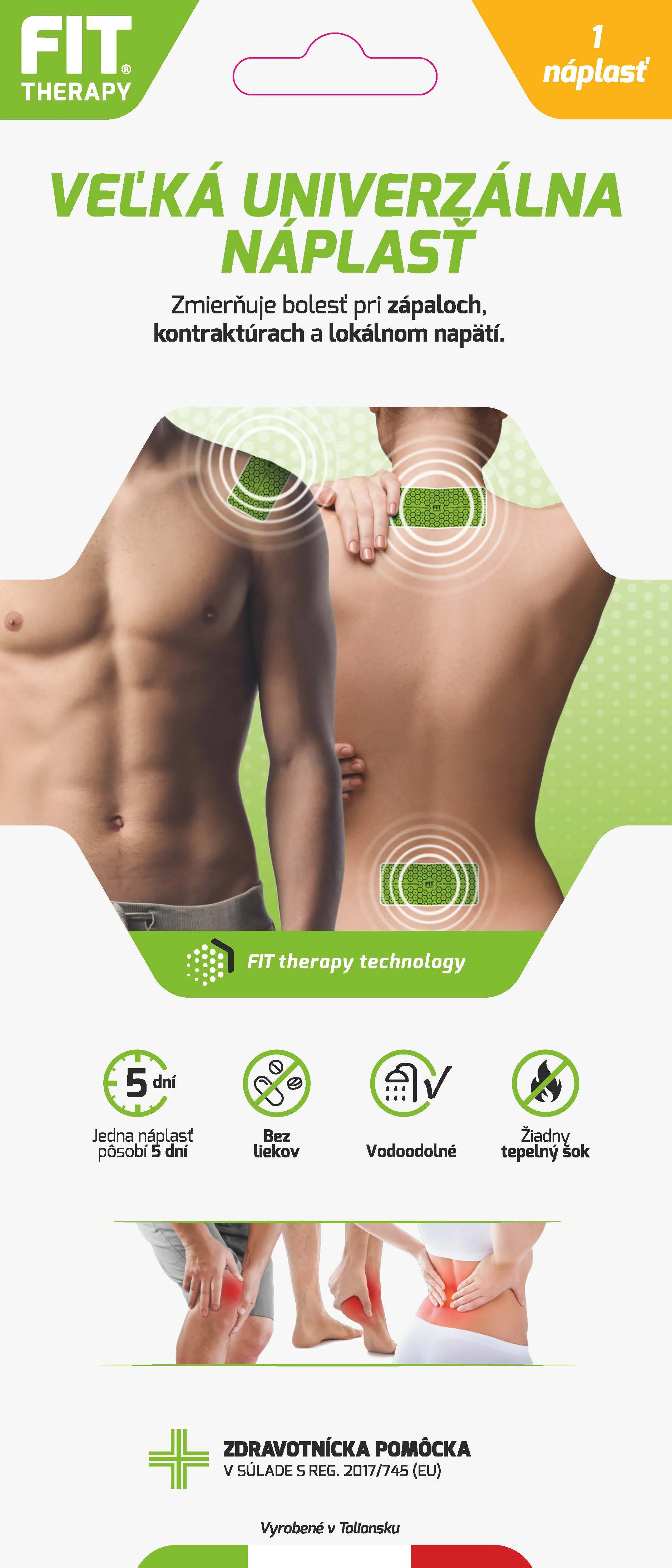 FIT THERAPY Patch Veľká UNIVERZÁLNA náplasť