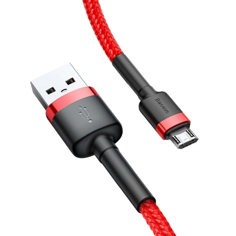 Baseus Cafule kábel USB / micro USB QC 3.0 1m, červený 