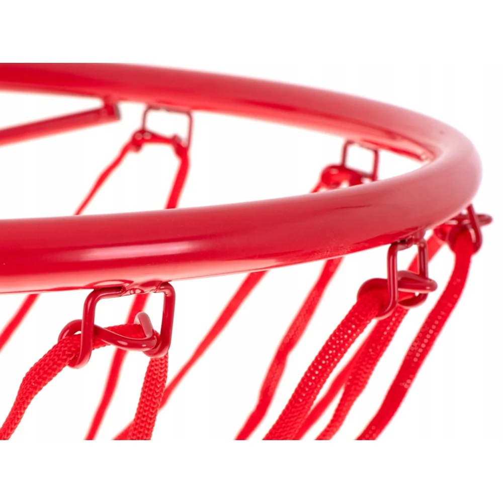 Basketbalová obruč so sieťkou a loptou BASKETBALL RIM 45cm 