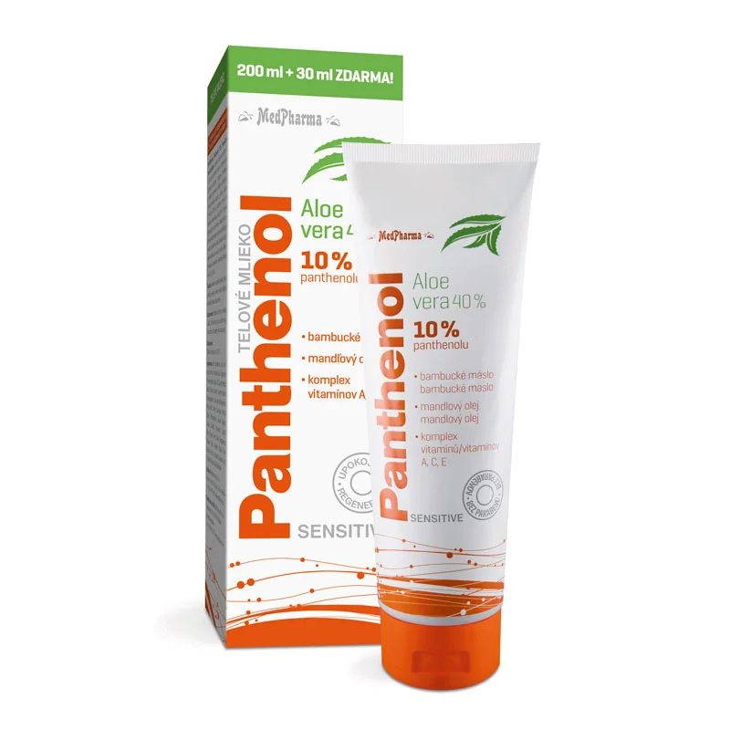 MedPharma PANTHENOL 10% TELOVÉ MLIEKO