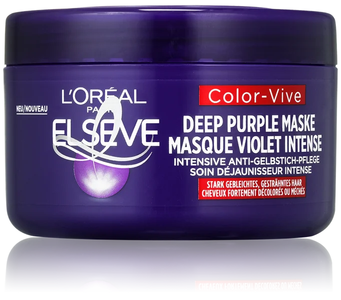 L'Oréal Paris Elseve Color Vive purple maska