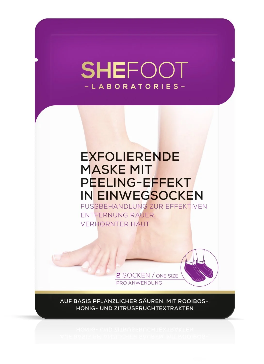 SheFoot Exfoliačné ponožky s peelingovým účinkom