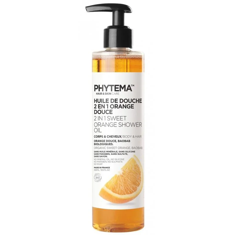 PHYTEMA -  SHOWER OIL 2in1 250ml