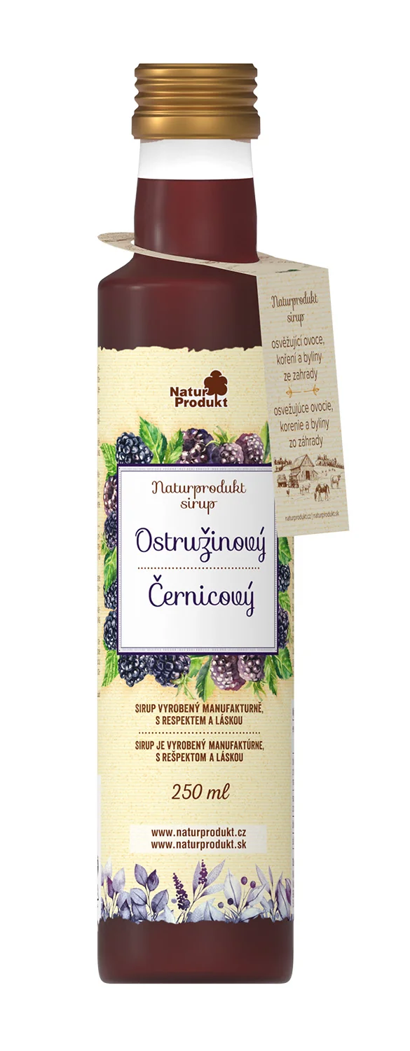 Naturprodukt sirup Ostružinový