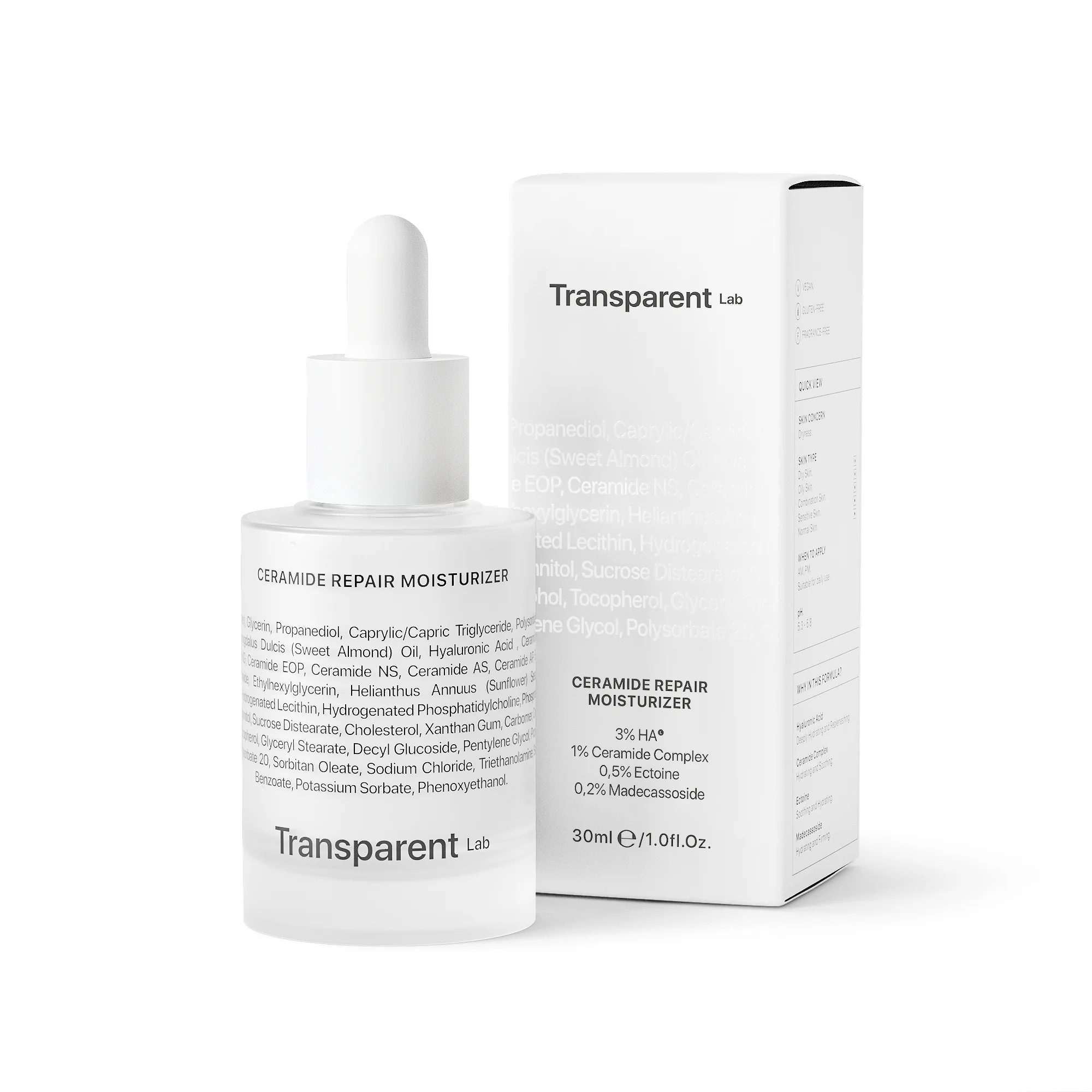 Transparent Lab CERAMIDE REPAIR hydratačné sérum