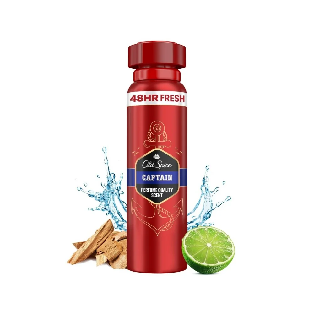 Old Spice Spray 150ml Captain 1×150 ml, dezodorant