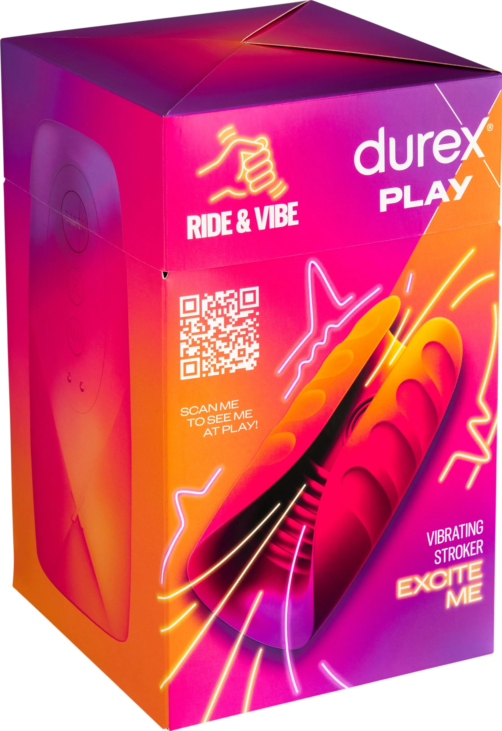 DUREX Play Vibračný masturbátor 1×1 ks, masturbátor