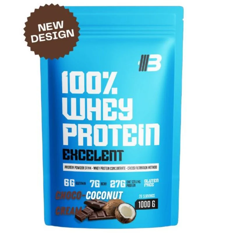 Excelent 100% Whey Proteín - čokoláda kokos od BODY NUTRITION - 1000g