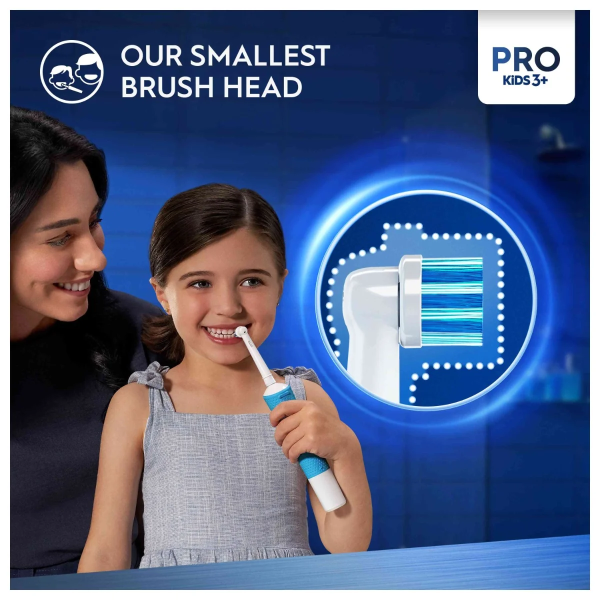 Oral-B Pro Kids Hlavice Zubnej Kefky Spiderman 1×4 ks, náhradné hlavice