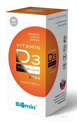 Biomin VITAMIN D3 PREMIUM 2000 I.U.