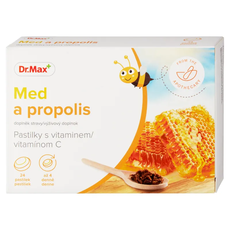 Dr. Max Med a propolis 1×24 ks, pastilky