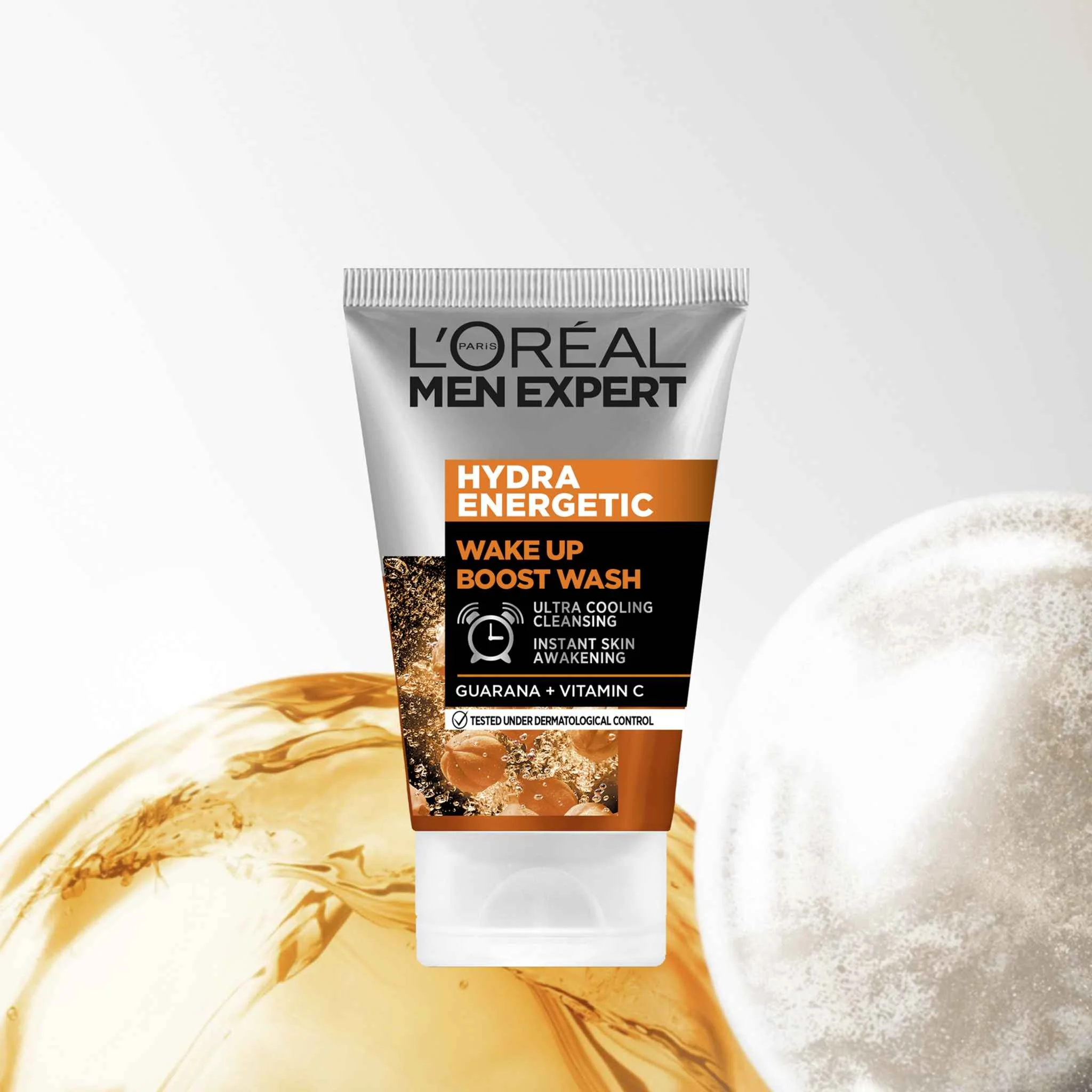 L´Oréal Paris Men Expert Wake-up Boost čistiaci gél, 100 ml 1×100 ml gél