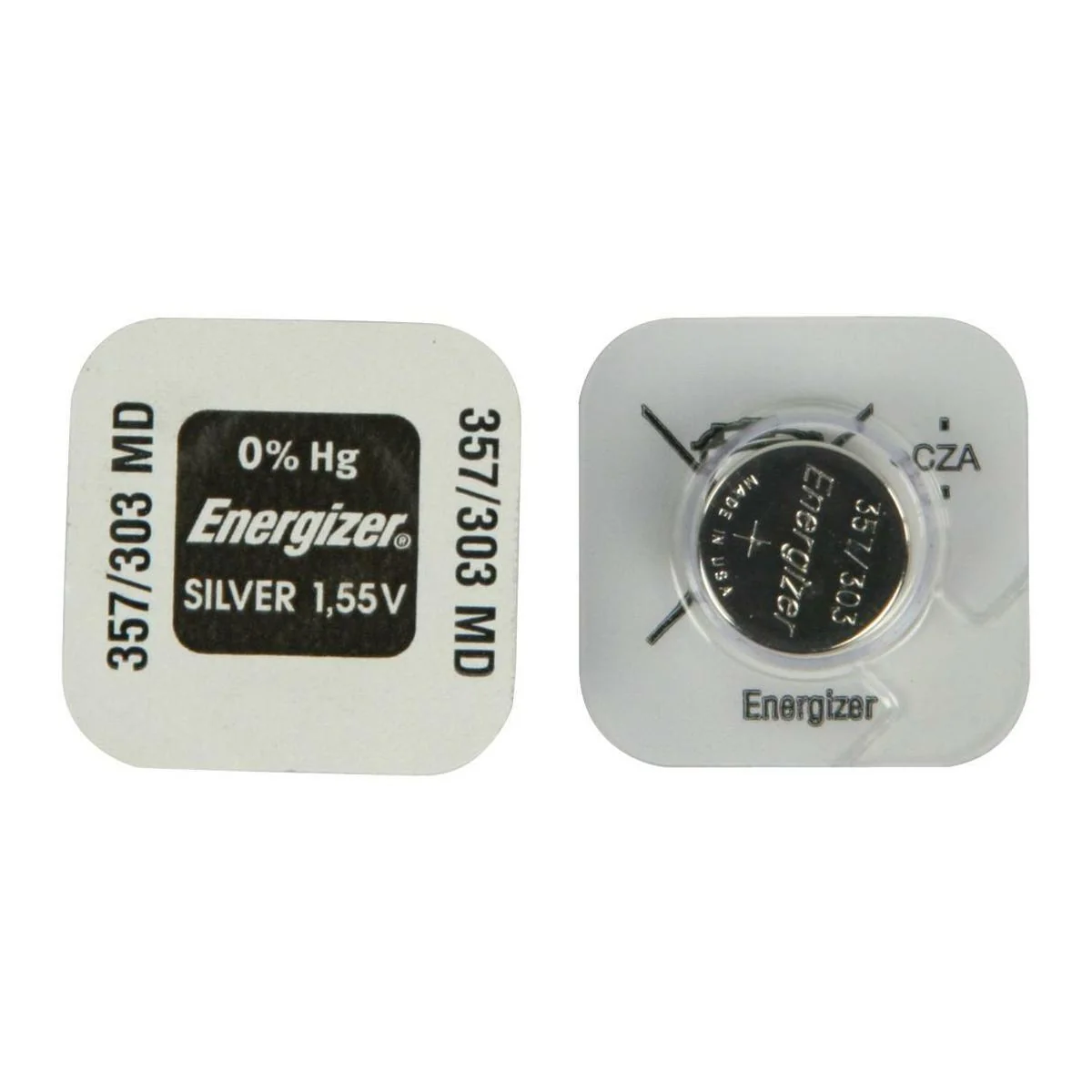 Energizer EH-357/303/SR44 hodinková batéria 138mAh 1,55V 1ks 7638900252989