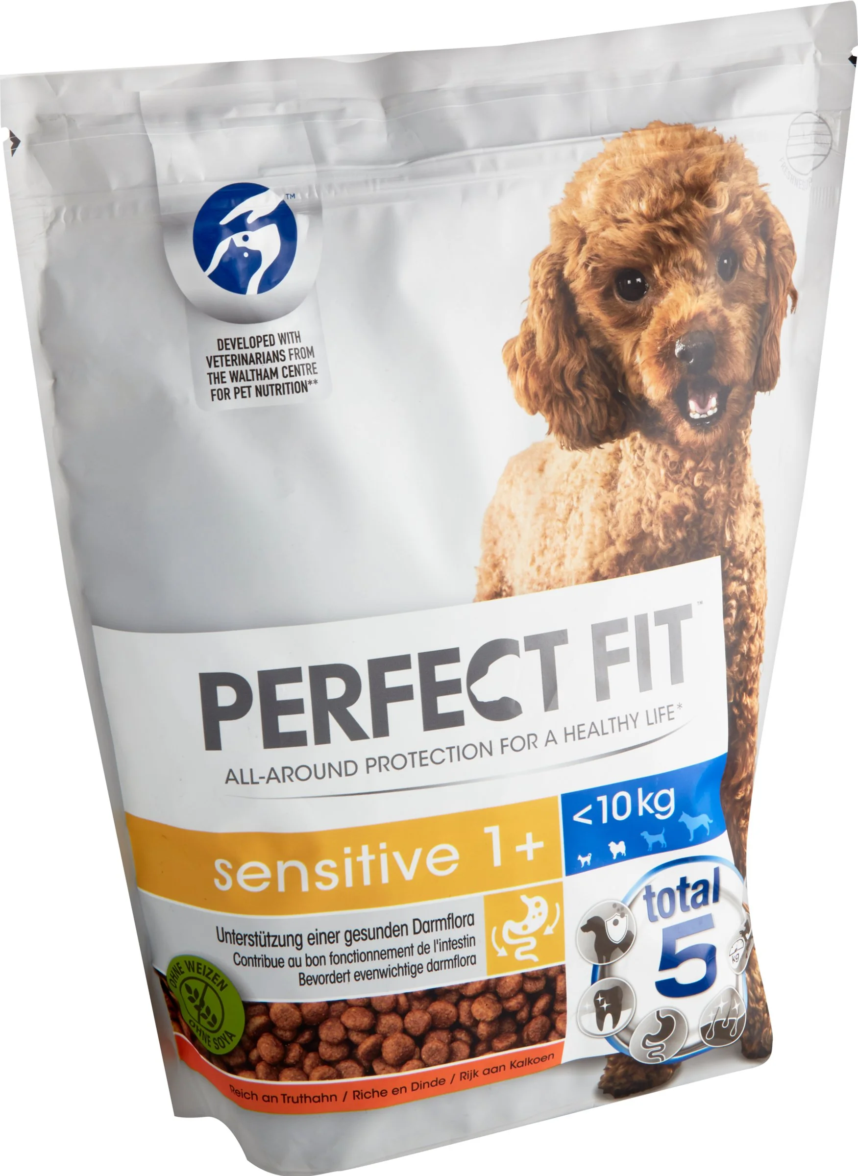 PERFECT FIT pre psy Adult Sensitive s morčacím XS/S 1.4KG 1×1,4 kg, granule pre dospelé psy