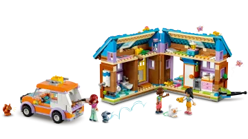 LEGO® Friends 41735 Domček na kolesách 1×1 ks, lego stavebnica