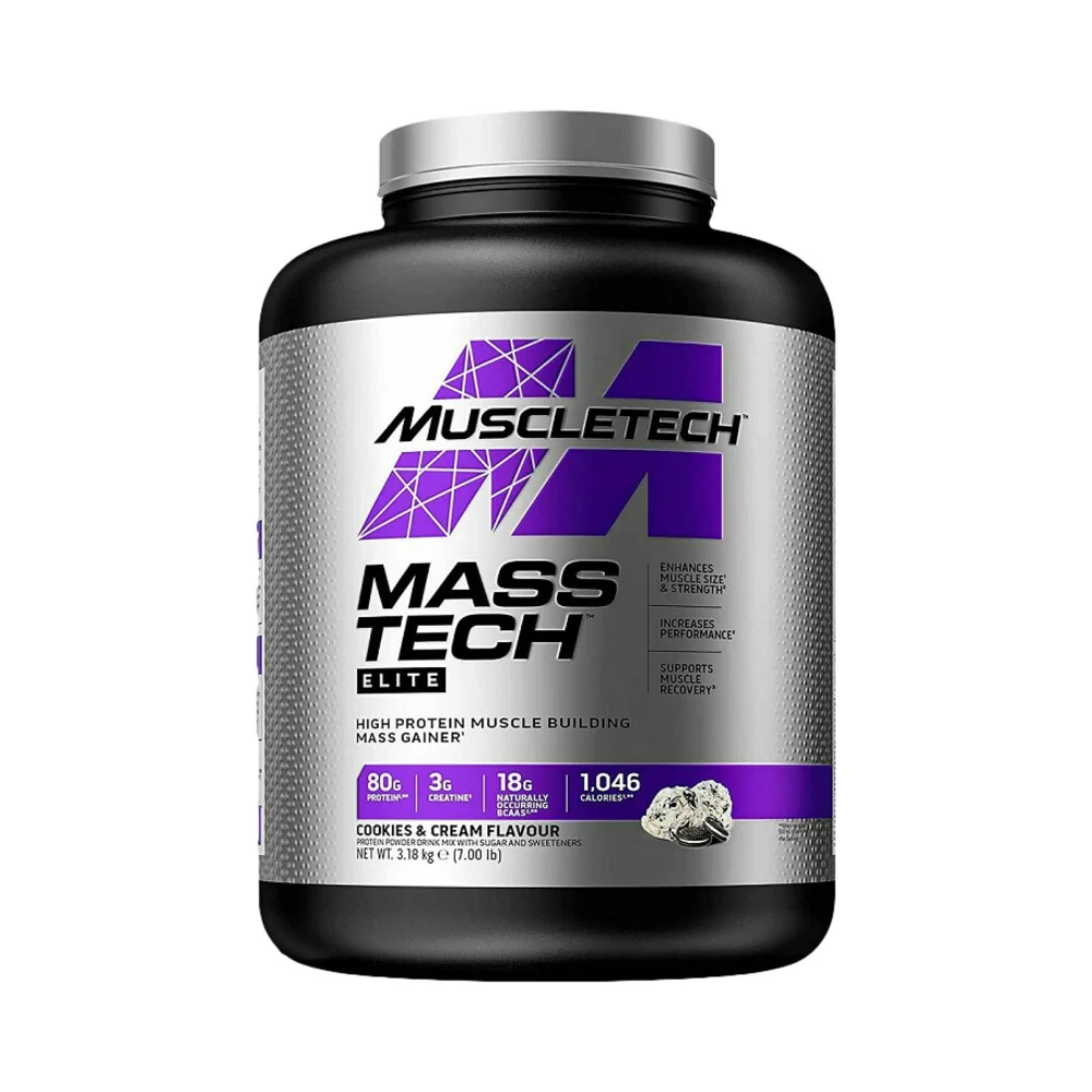 MuscleTech Mass Tech Elite 3180 g cookies&cream