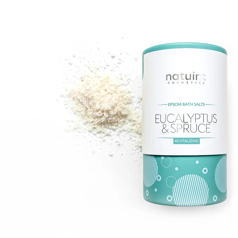 Natuint - Revitalizujúci soľný kúpeľ  Smrek - Eukalyptus Revitalizing  Epsom Bath Salts  with Eucalyptus & Spruce