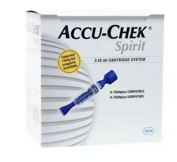 ACCU-CHEK SPIRIT  plastový zásobník