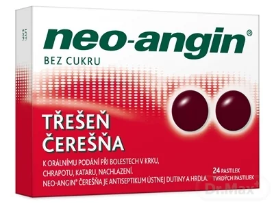 Neo-angin čerešňa tvrdé pastilky