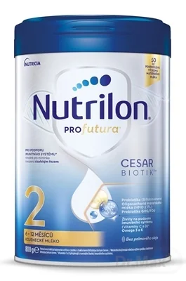 Nutrilon Profutura CESARBIOTIK™ 2 následné mlieko od uk. 6 mesiaca 800g