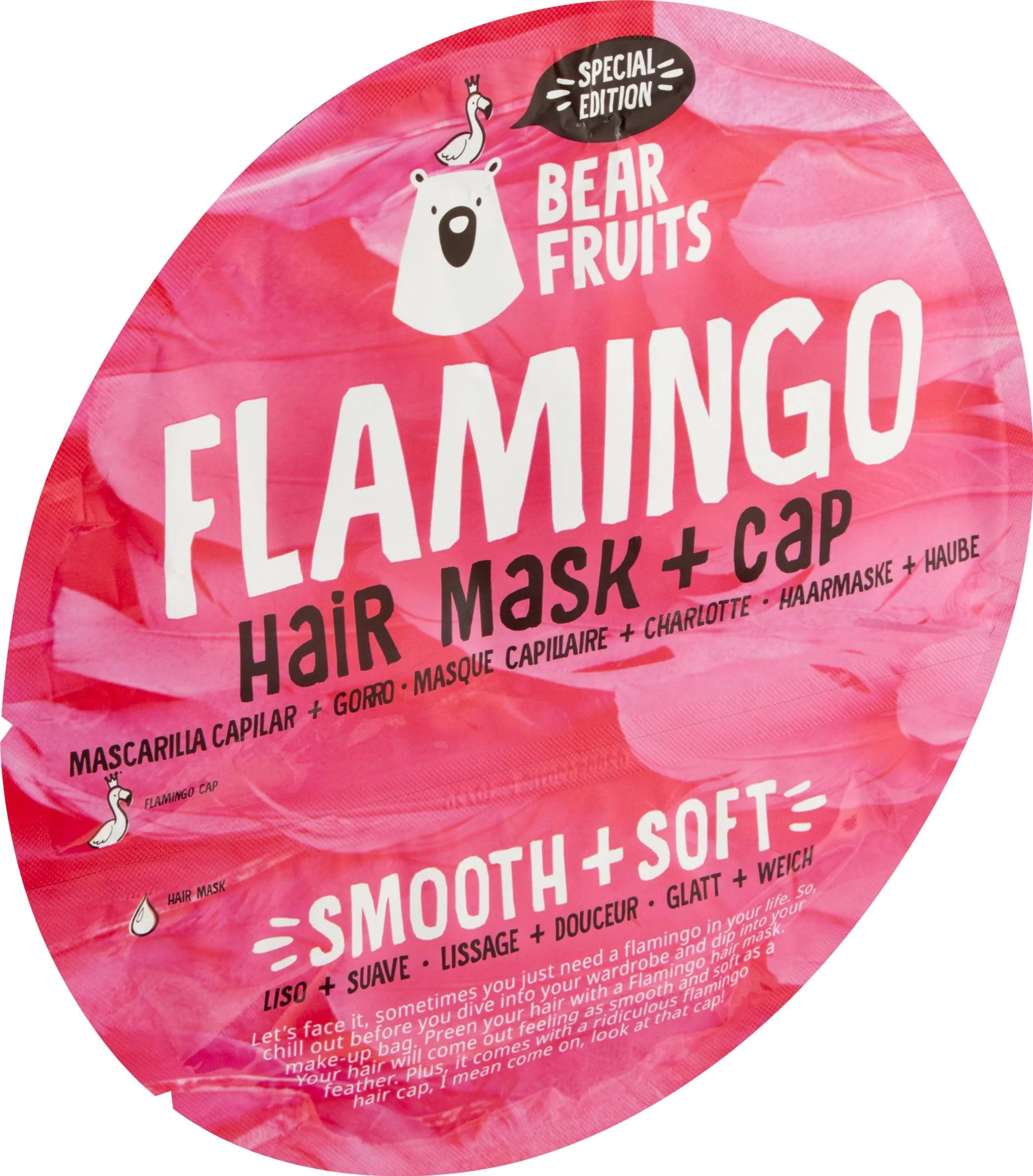 Bear Fruits Maska 20ml Flamingo 1×20ml, mask na vlasy