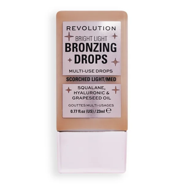 Revolution, Bright Light Bronzing Drops Scorched 1×23 ml, bronzer