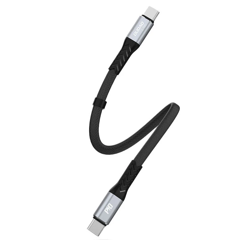 Dudao L10C kábel USB-C / USB-C PD 100W, čierny 