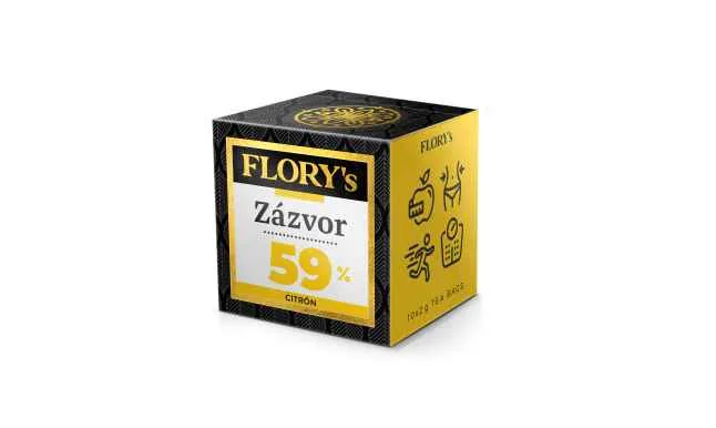 Flory´s  Zázvor/citrón 10x2,2g