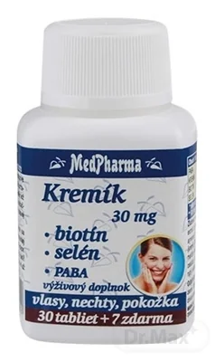 MedPharma KREMÍK 30mg+Biotín+Selén+PABA