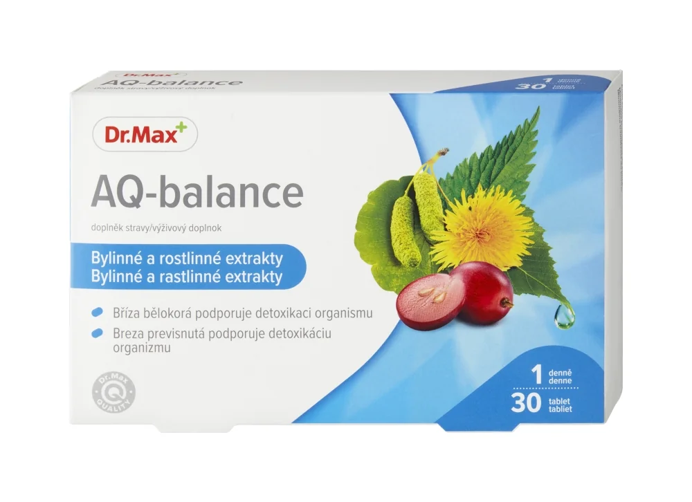 Dr. Max AQ-balance 1×30 tbl, výživový doplnok