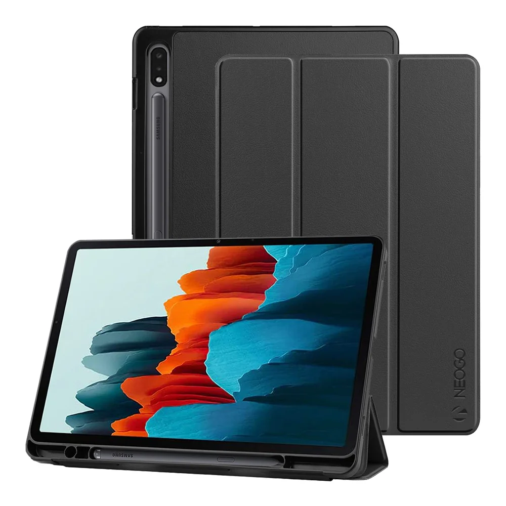 NEOGO Smart Cover Pen puzdro na Samsung Galaxy Tab S7 11'' čierne