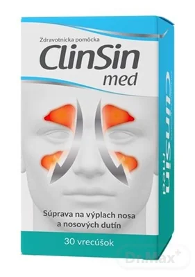 CLIN SIN med roztok na výplach nosa