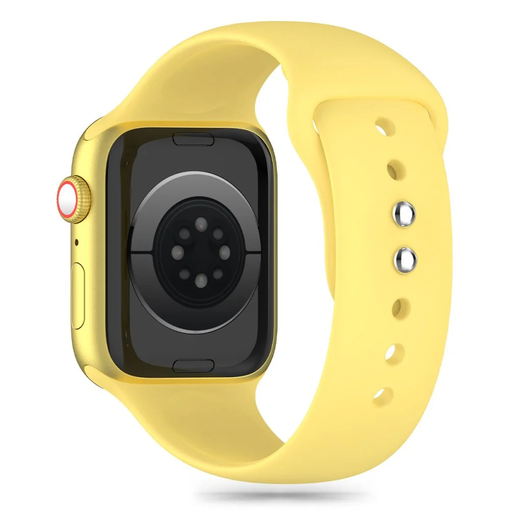 Tech-Protect Silicone remienok na Apple Watch 42/44/45/49mm yellow