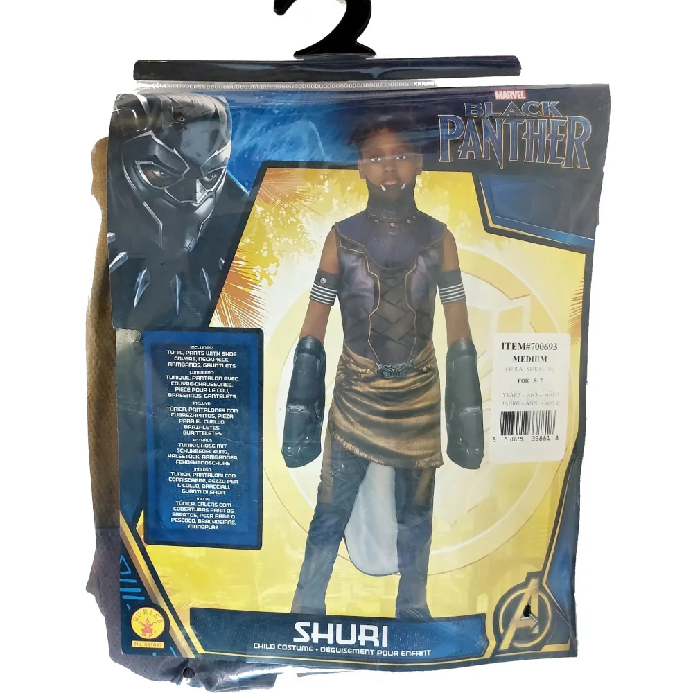 Marvel Kostým Black Panther Shuri Size 5-7 rokov-MOVEO 