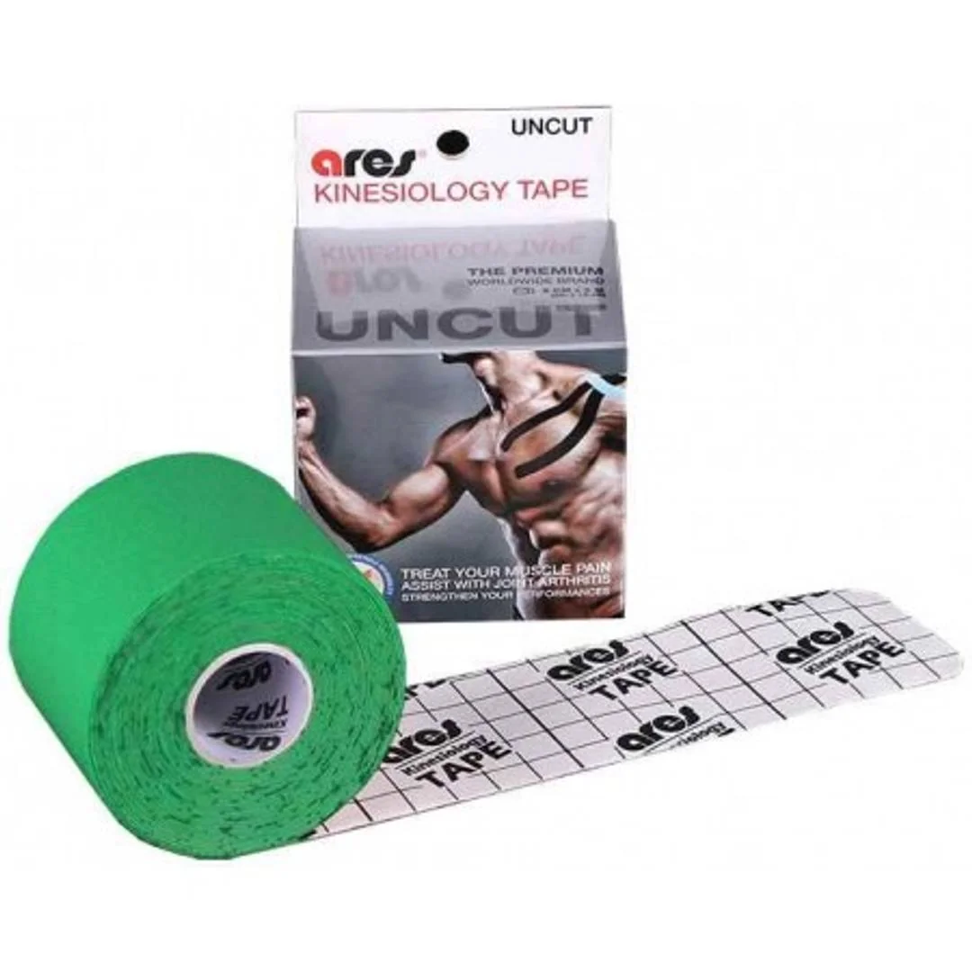 ARES Kinesio tejp  5cm x 5m zelená