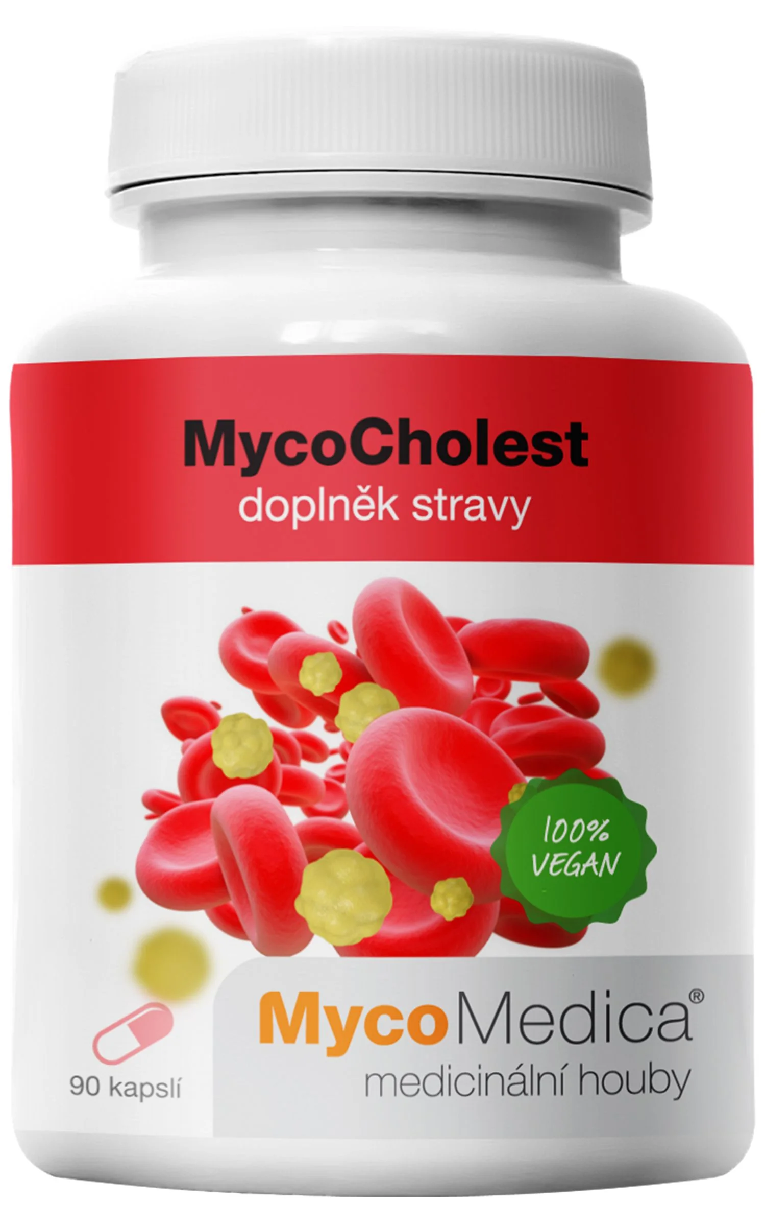 Mycomedica Mycocholest Vegan 500mg 120cps