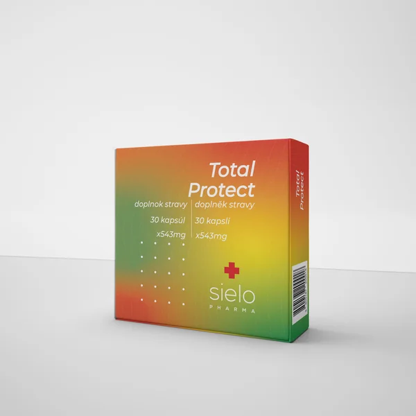 SIELO Total protect ( vit.C 500mg, Zinok 31,15mg, Selenium 50mcg, vit.D3 200IU)