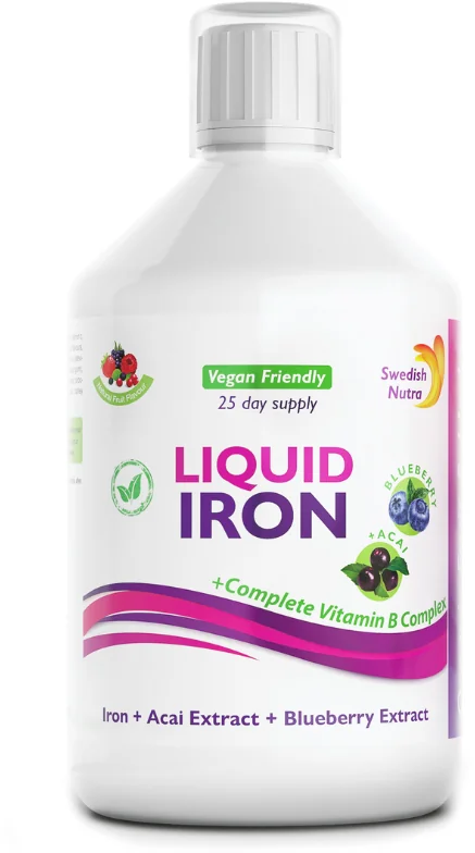 Liquid Iron, tekuté železo s B-komplexom 500 ml