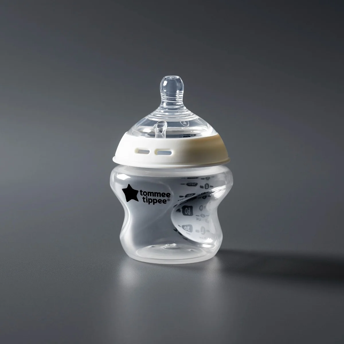 Tommee Tippee Natural Start Samosterilizačná Dojčenská Fľaša s ANTI-COLIC cumlíkom 1×1 ks, dojčenská fľaša