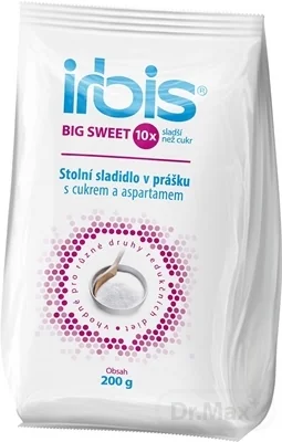 Irbis BIG SWEET stolové sladidlo v prášku