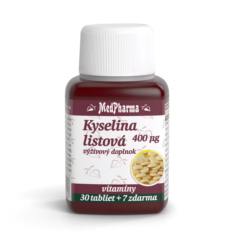 MedPharma KYSELINA LISTOVÁ 400 mcg