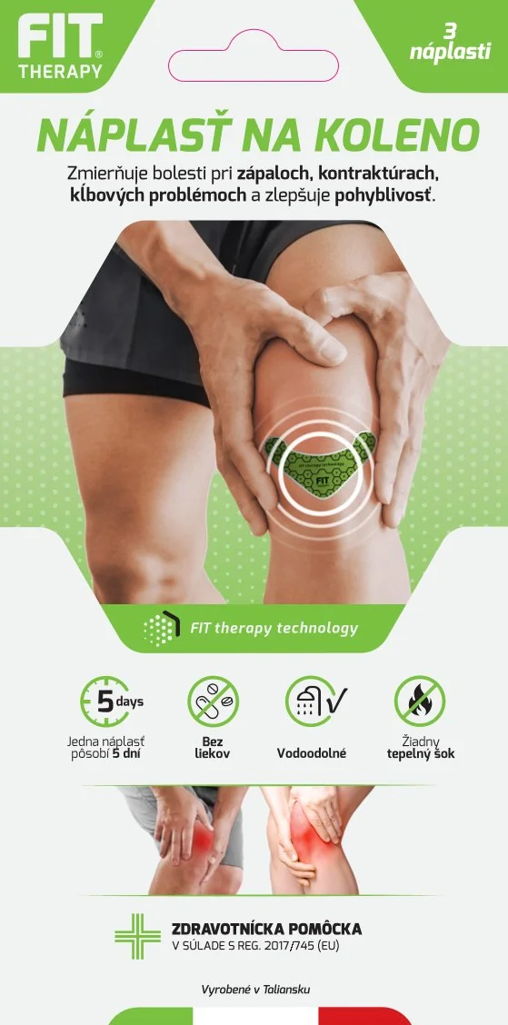 FIT THERAPY Patch KOLENO náplasť