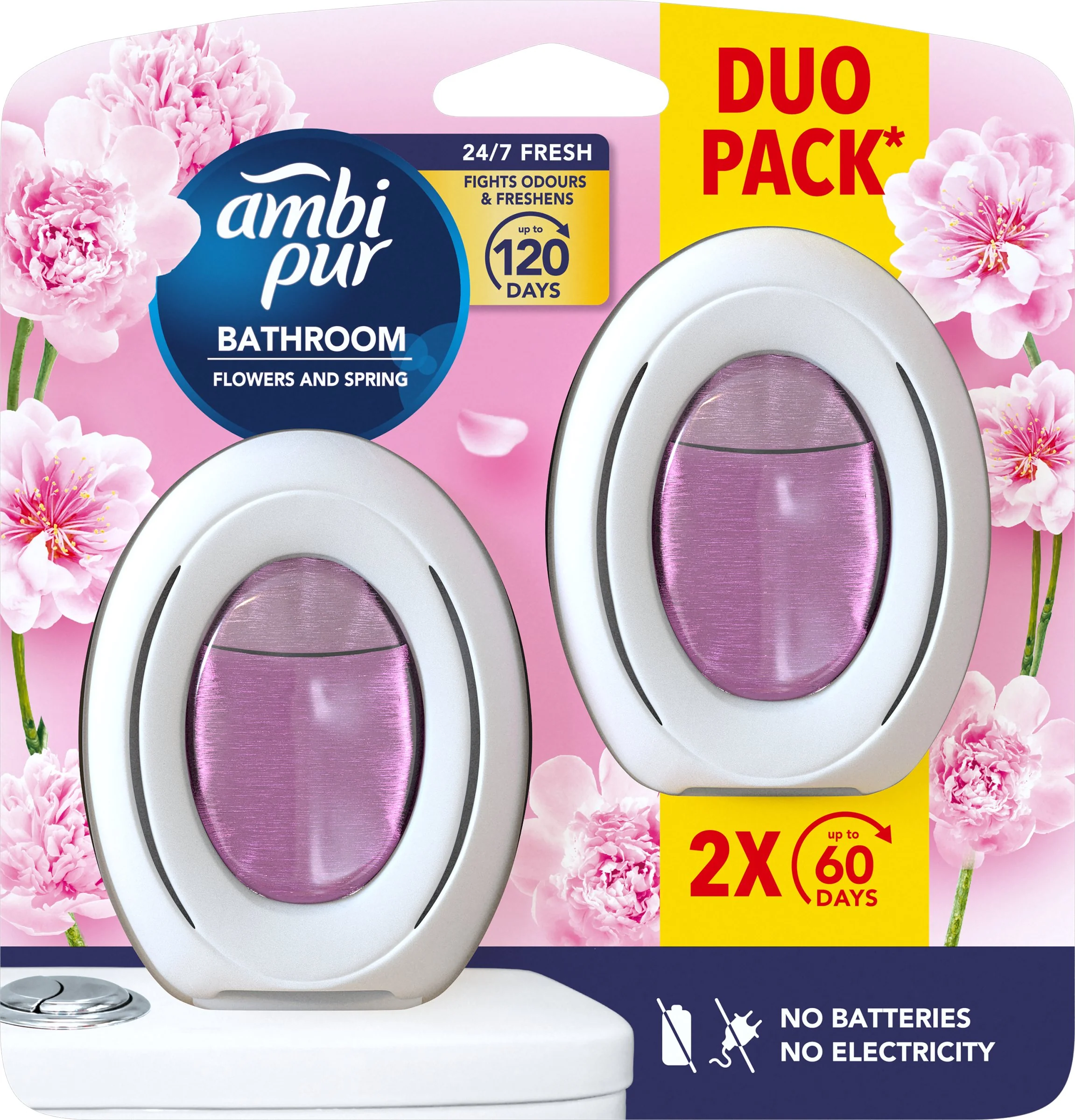 Ambi Pur Merlion DUO 2 x 8ml Flower&Spring