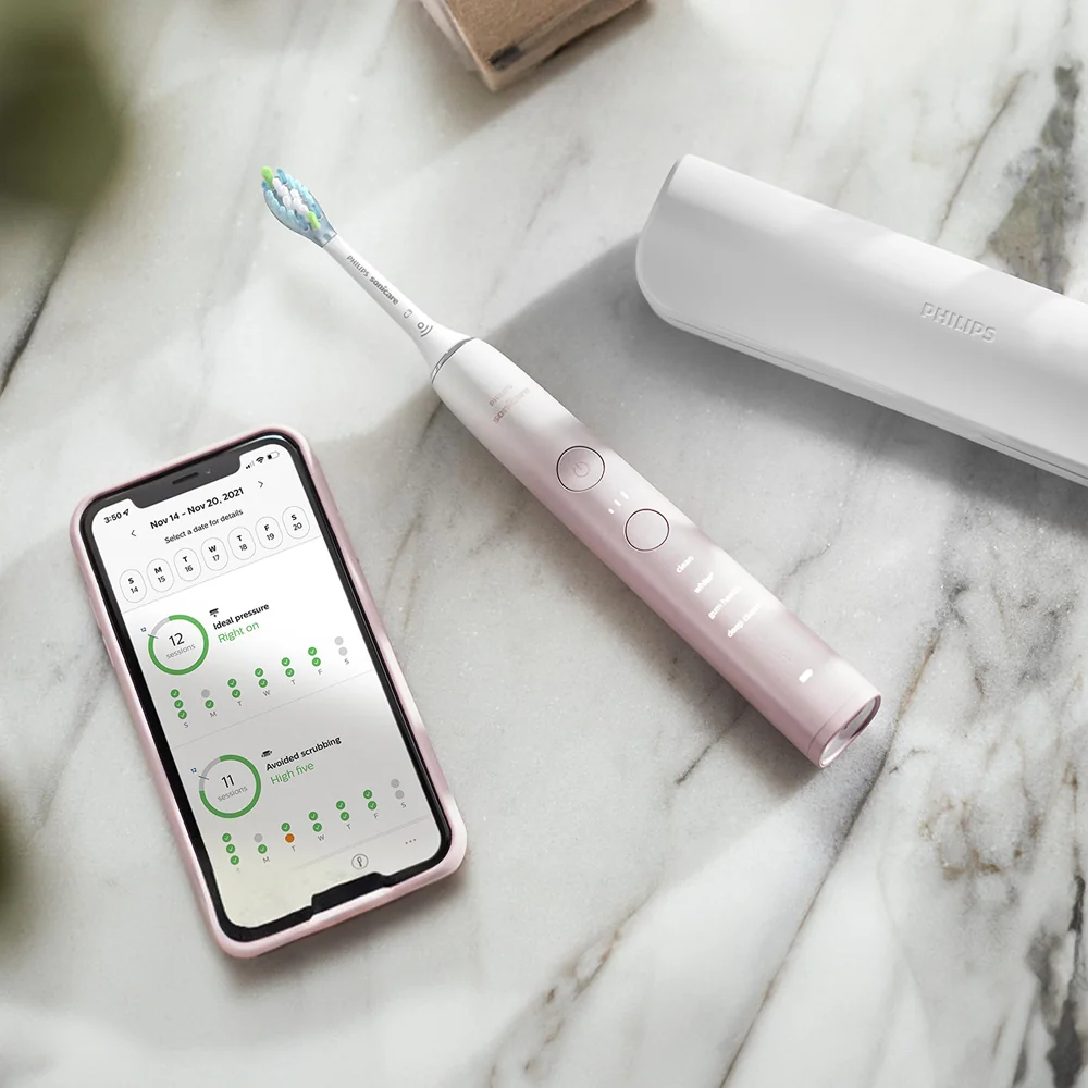 Philips Sonicare 9000 DiamondClean HX9911/84 1×1 ks, elektrická zubná kefka